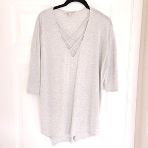 SOLD-Express one-eleven relaxed long sleeve